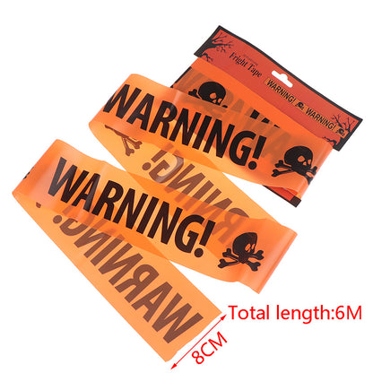 6m Halloween Caution Tape Decoration by HitMyNeed