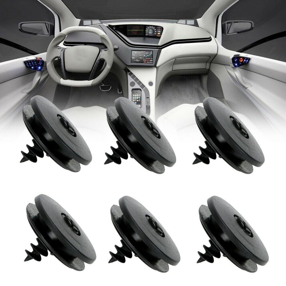6pcs Anti-Slip Car Mat Fixing Clips Kit by HitMyNeed