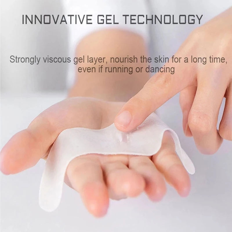 6pcs Forehead Anti-Wrinkle Gel Patches by HitMyNeed