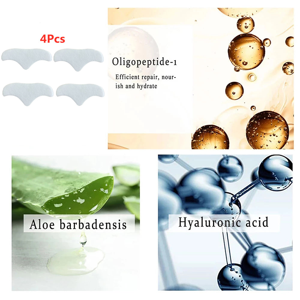 6pcs Forehead Anti-Wrinkle Gel Patches by HitMyNeed