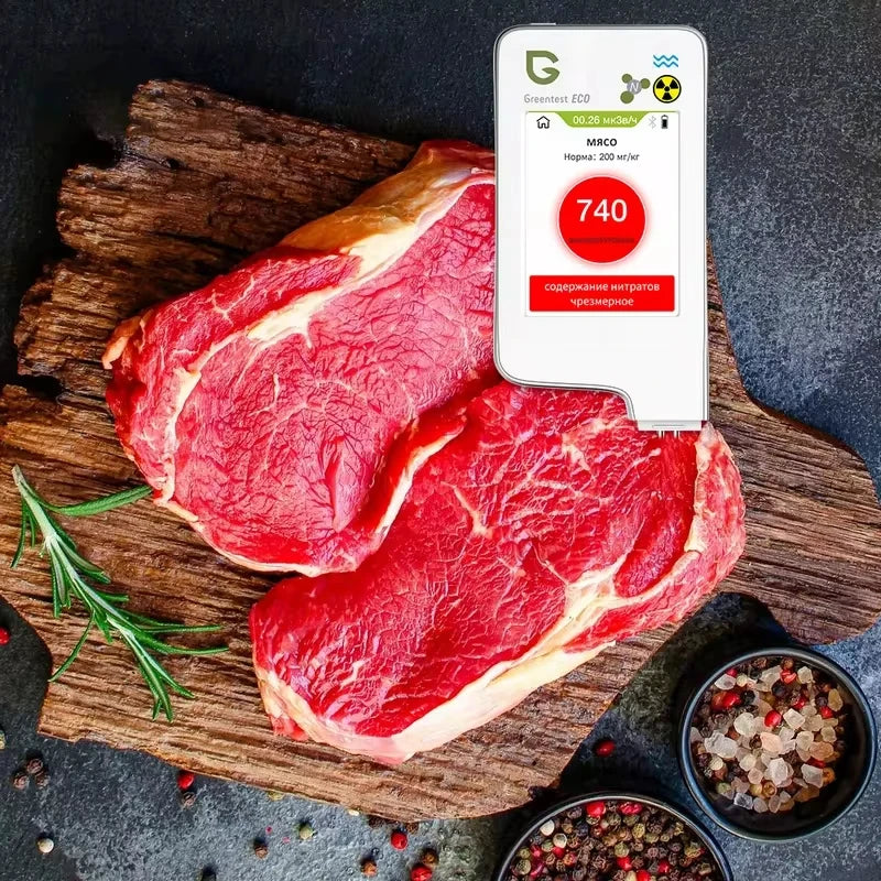 6T Food Safety Detector Nitrate & Radiation Tester by HitMyNeed