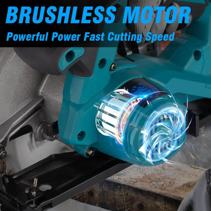 7" Brushless Cordless Circular Saw for Makita 18V by HitMyNeed