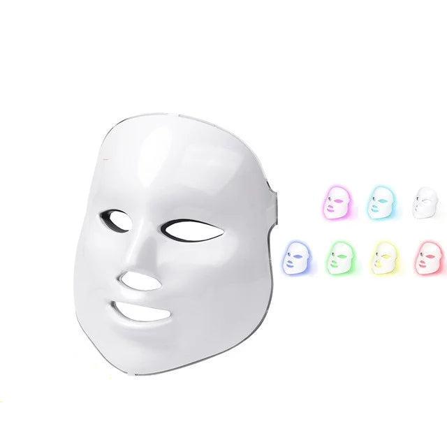 7-Color LED Face Mask Light Therapy Device by HitMyNeed
