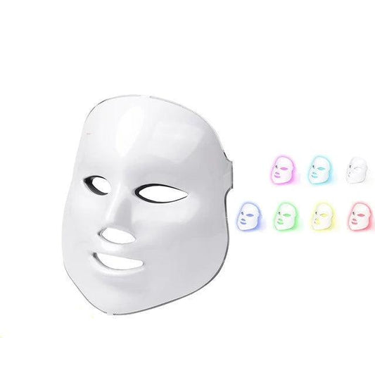 7-Color LED Face Mask Light Therapy Device by HitMyNeed