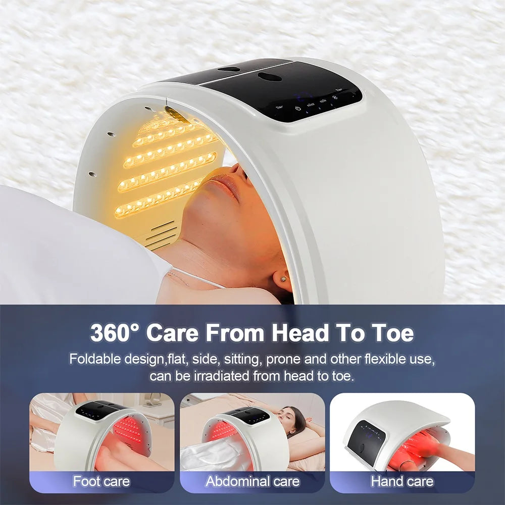 7-Color LED PDT Face & Body Light Therapy Machine by HitMyNeed