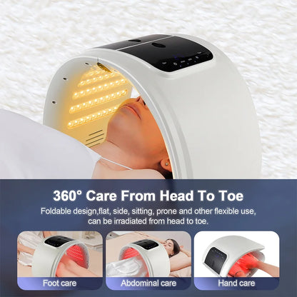 7-Color LED PDT Face & Body Light Therapy Machine by HitMyNeed