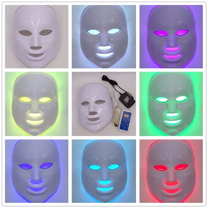 7-Color LED Photon Light Therapy Facial Mask by HitMyNeed