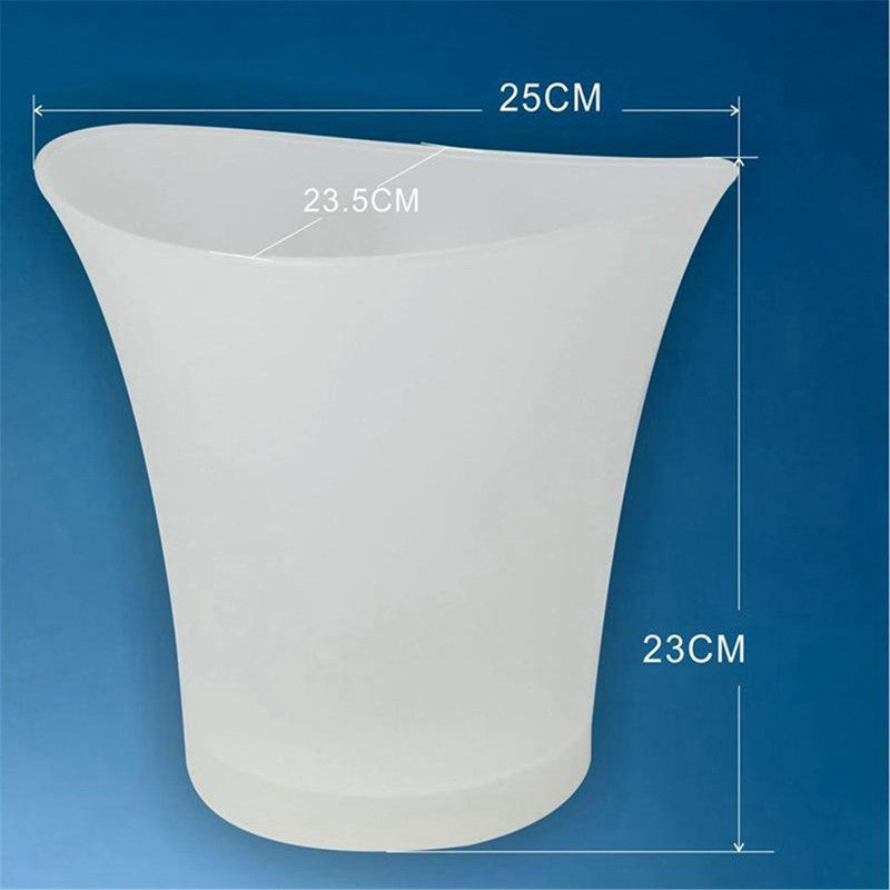 7-Color LED RGB Light Ice Bucket 2.5L by HitMyNeed
