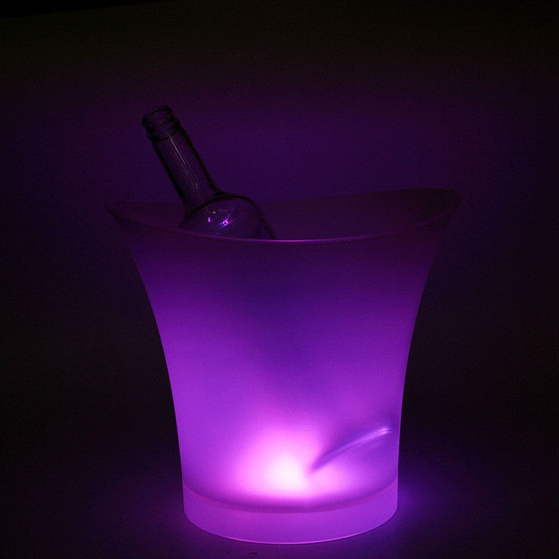 7-Color LED RGB Light Ice Bucket 2.5L by HitMyNeed