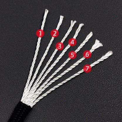 7-Core 550 Paracord 4mm Outdoor Survival Rope by HitMyNeed