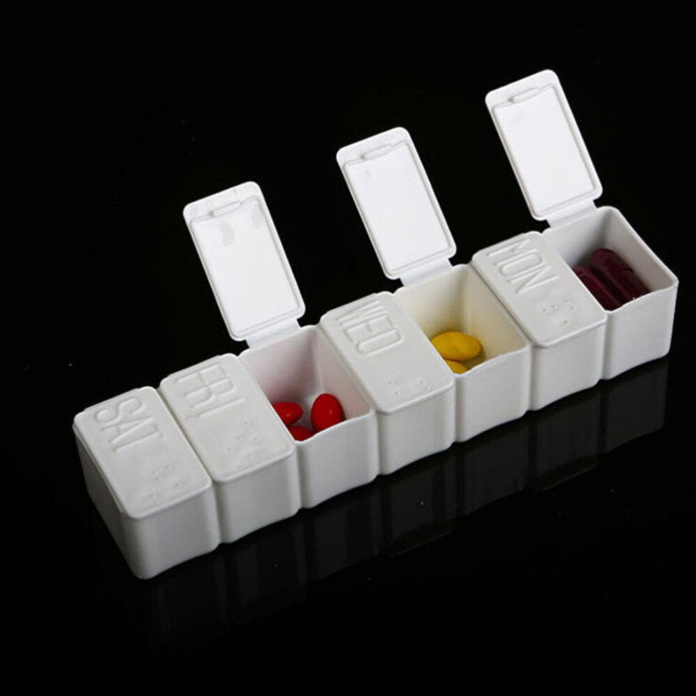 7 Day Weekly Pill Organizer Box by HitMyNeed