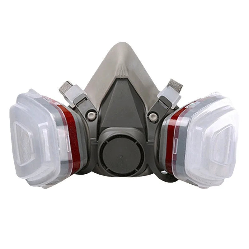 7-in-1 6200 Reusable Half Face Respirator Mask Set by HitMyNeed
