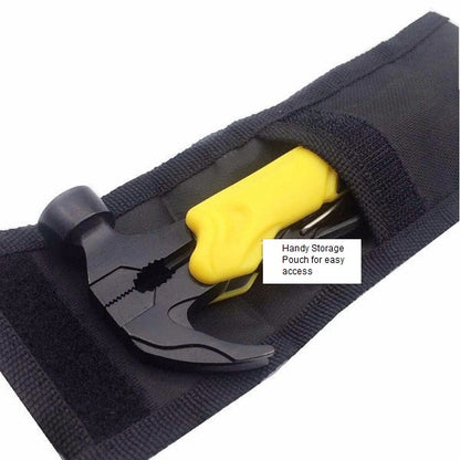 7-in-1 Compact Multi Tool with Hammer and Pliers by HitMyNeed