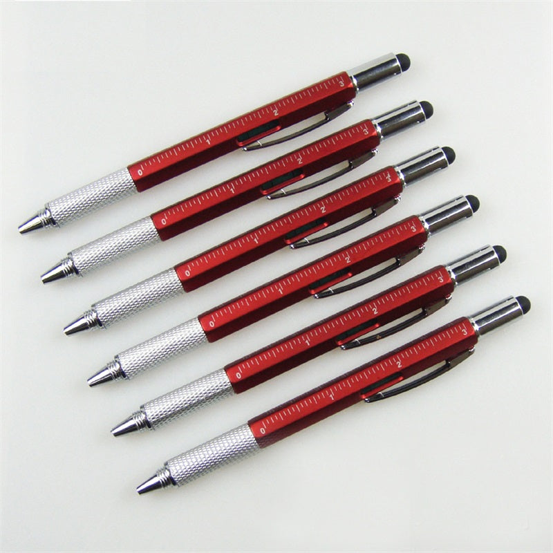7-in-1 Multifunction Ballpoint Pen with Stylus & Tools by HitMyNeed
