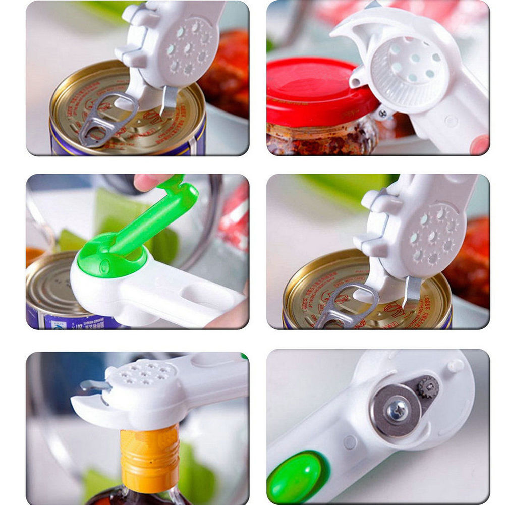 7-in-1 Multifunction Bottle, Jar and Can Opener by HitMyNeed