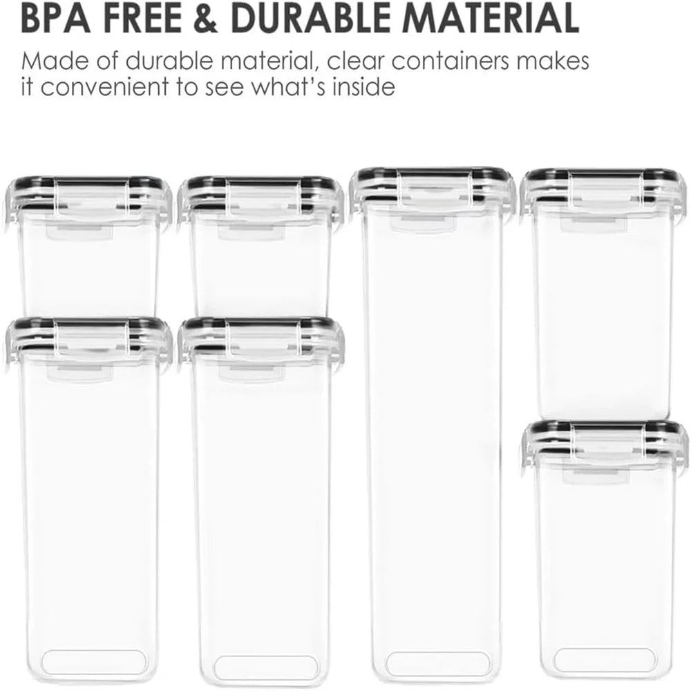 7-Piece BPA-Free Kitchen Food Storage Container Set by HitMyNeed