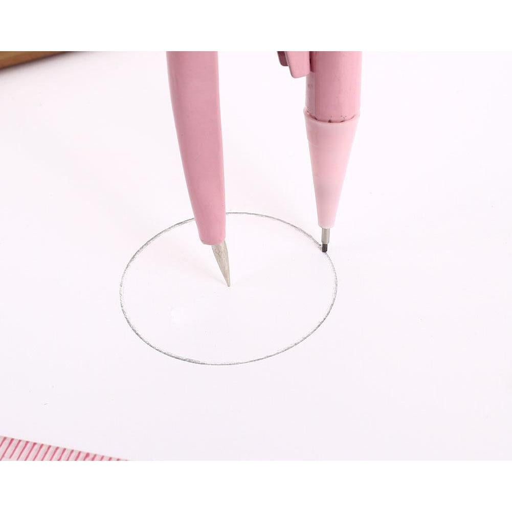 7-Piece Geometry & Drawing Tool Set for School by HitMyNeed
