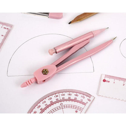 7-Piece Geometry & Drawing Tool Set for School by HitMyNeed