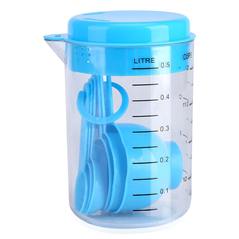 7-Piece Measuring Cup and Spoon Set by HitMyNeed