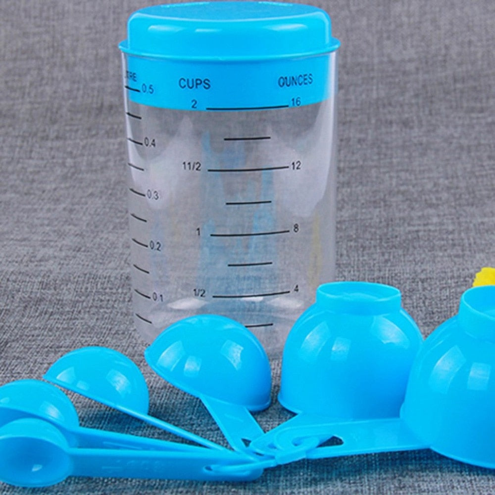 7-Piece Measuring Spoon & Cup Set for Baking by HitMyNeed