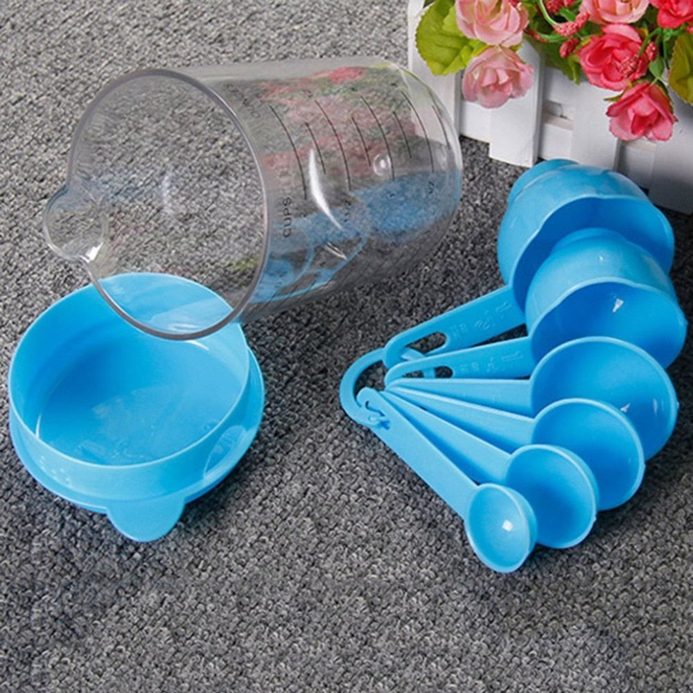 7-Piece Measuring Spoon & Cup Set for Baking by HitMyNeed