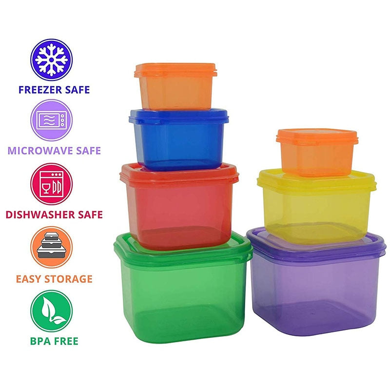 7-Piece Portion Control Container Set by HitMyNeed
