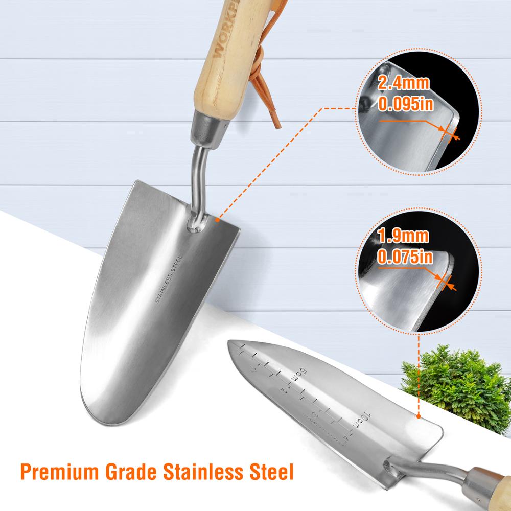 7-Piece Stainless Steel Gardening Hand Tool Set by HitMyNeed