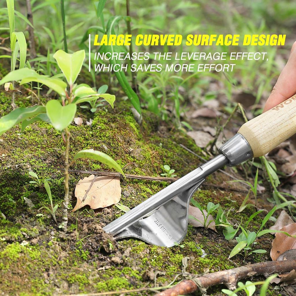 7-Piece Stainless Steel Gardening Hand Tool Set by HitMyNeed