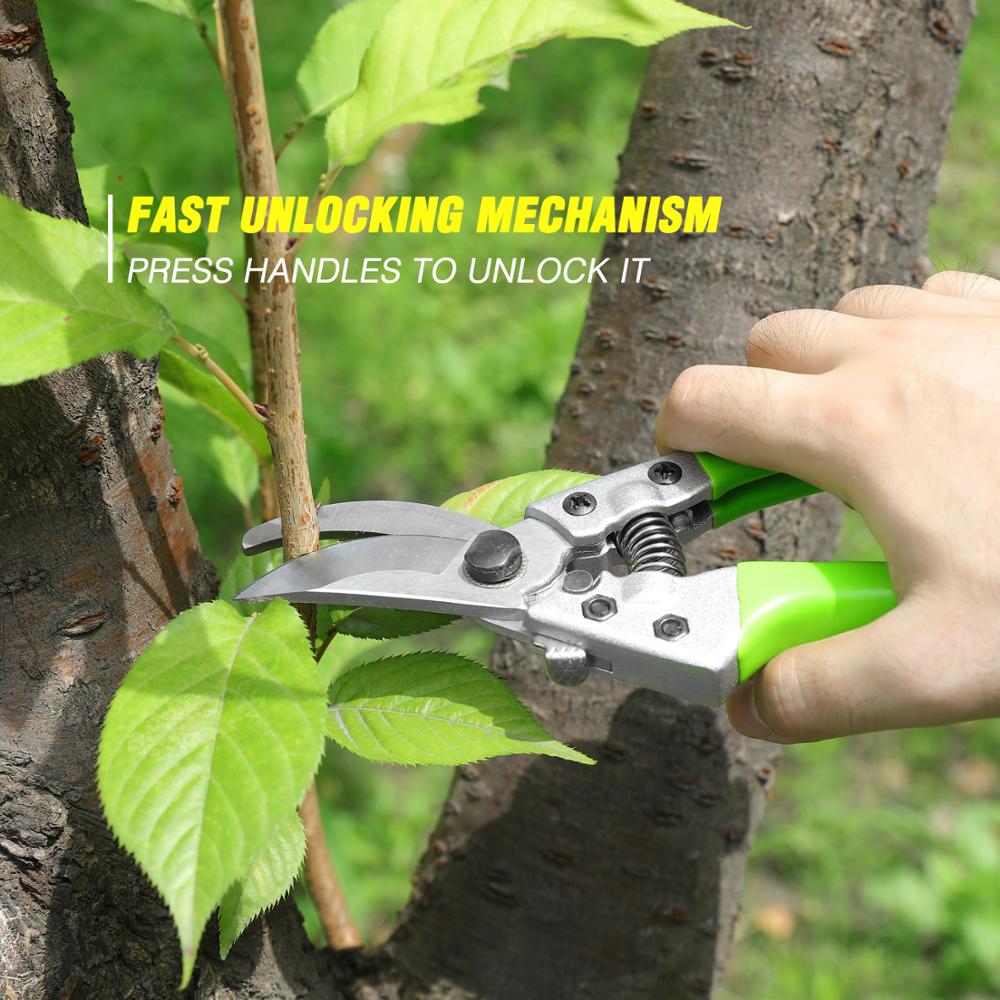 7-Piece Stainless Steel Gardening Hand Tool Set by HitMyNeed