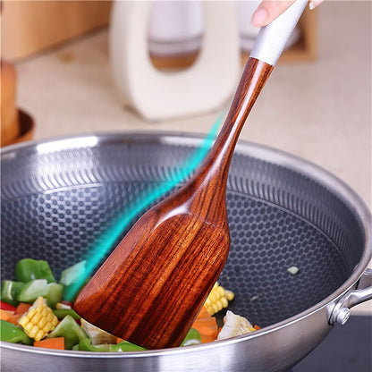 7-Piece Teak Wooden Cooking Utensil Set by HitMyNeed