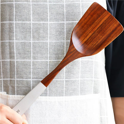 7-Piece Teak Wooden Cooking Utensil Set by HitMyNeed