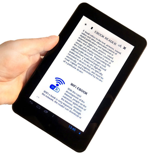 7" WiFi Ebook Reader with Touchscreen & Camera by HitMyNeed