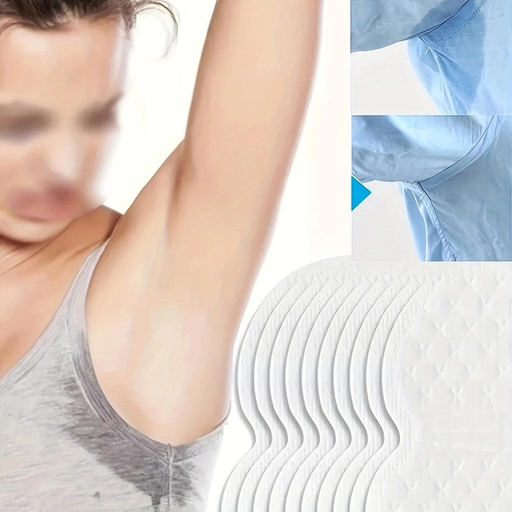 70-Pack Underarm Sweat Pads, Washable & Reusable by HitMyNeed