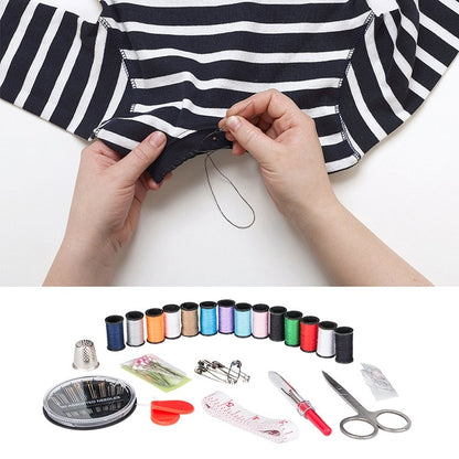 70-Piece Portable Sewing Kit with Zipper Case by HitMyNeed