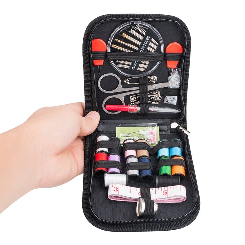 70-Piece Portable Sewing Kit with Zipper Case by HitMyNeed