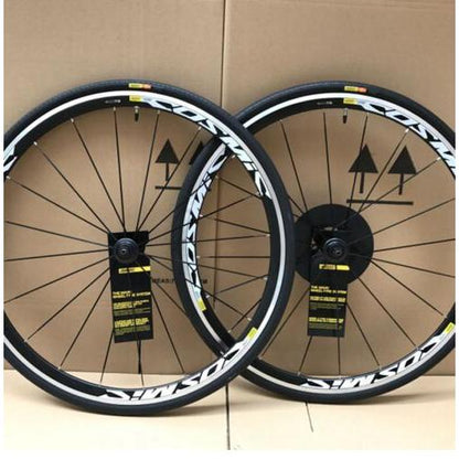 700C Aluminum Road Bike Wheelset 30mm Rim Depth by HitMyNeed