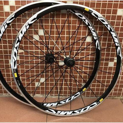 700C Aluminum Road Bike Wheelset 30mm Rim Depth by HitMyNeed
