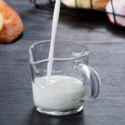 70ml Heat Resistant Borosilicate Glass Measuring Cup by HitMyNeed