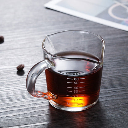 70ml Heat Resistant Borosilicate Glass Measuring Cup by HitMyNeed
