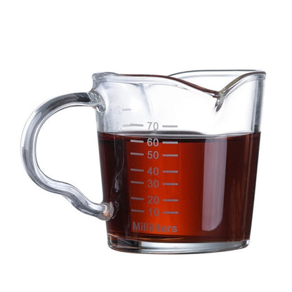 70ml Heat Resistant Borosilicate Glass Measuring Cup by HitMyNeed