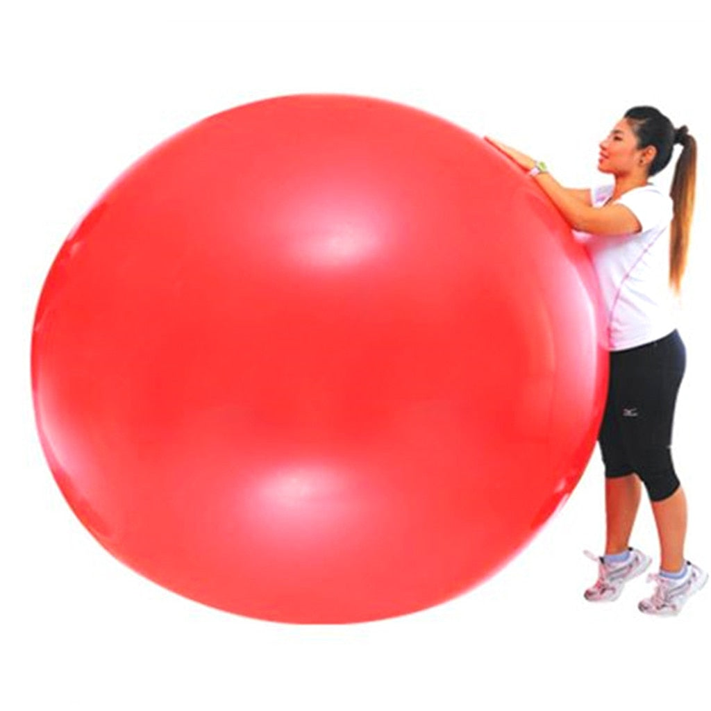 72 Inch Giant Red Latex Balloon for Events by HitMyNeed