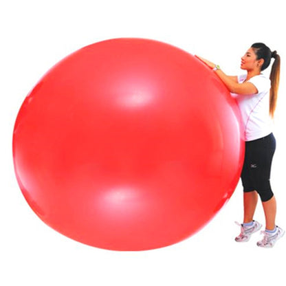 72 Inch Giant Red Latex Balloon for Events by HitMyNeed