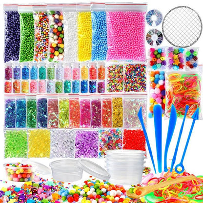 72-Piece Slime Making DIY Decoration Kit by HitMyNeed