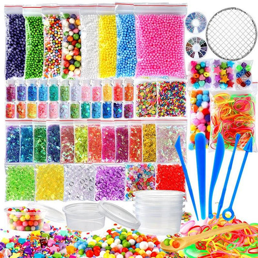 72-Piece Slime Making DIY Decoration Kit by HitMyNeed