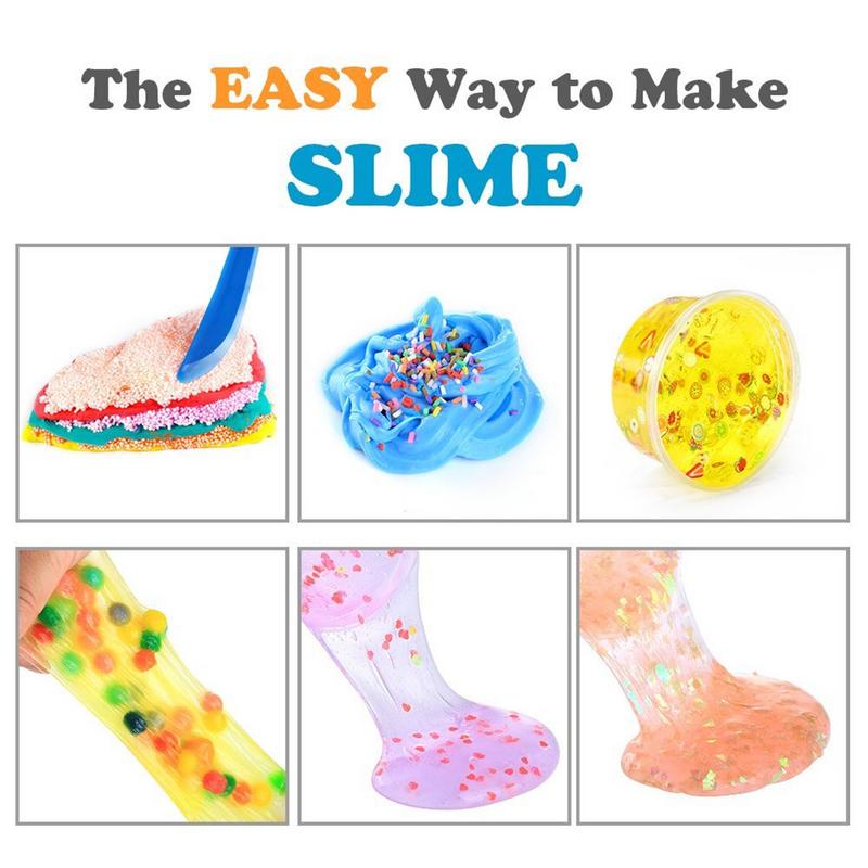 72-Piece Slime Making DIY Decoration Kit by HitMyNeed