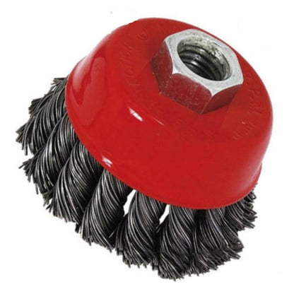 75mm Steel Wire Cup Brush for Angle Grinders by HitMyNeed