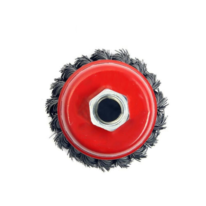 75mm Steel Wire Cup Brush for Angle Grinders by HitMyNeed
