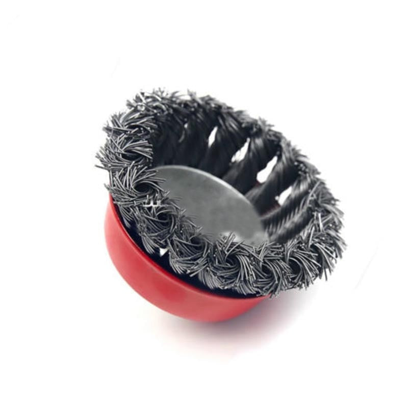75mm Steel Wire Cup Brush for Angle Grinders by HitMyNeed