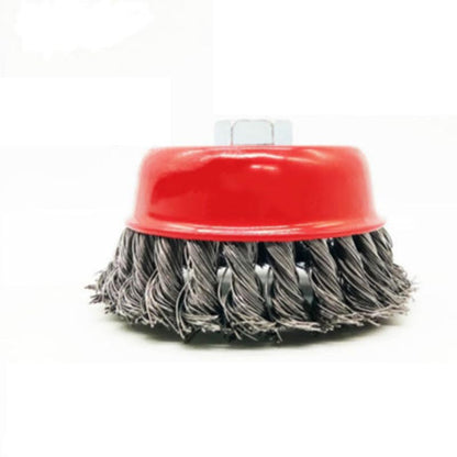 75mm Steel Wire Cup Brush for Angle Grinders by HitMyNeed