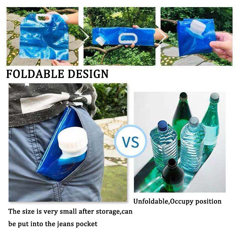 Foldable Water Container Storage Bag 3L 5L 10L